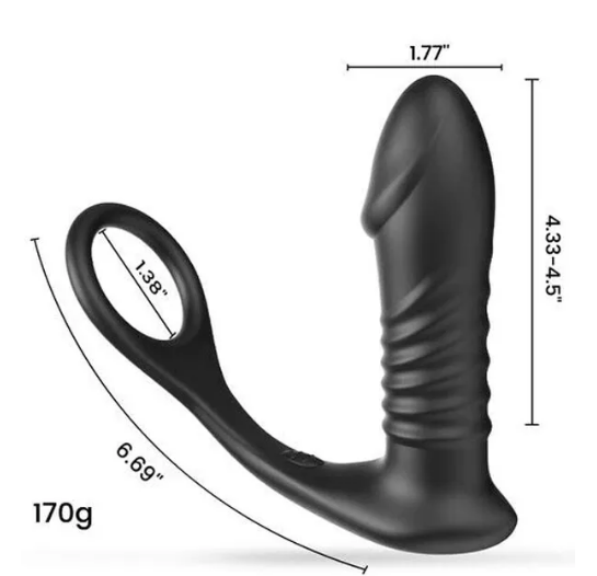 جهاز هزاز شرجي قابل لإعادة الشحن للتحكم عن بُعد للأمام والخلف